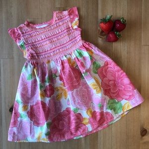 Baby Lulu NEW Etched Rose Dress